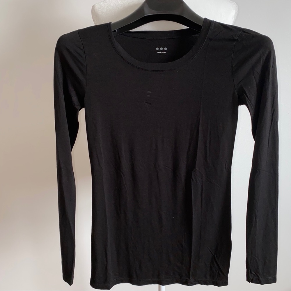 Three Dots Long Sleeve T Shirt